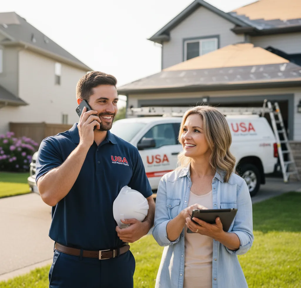 USA Roof Repair Experts customer support in Springerville